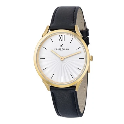 Pierre Cardin Pigalle Plissée Schwarz Unisex Armbanduhr CPI.2005 - Bild 1 von 4