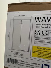 Glass Shower Screen NEW BOXED