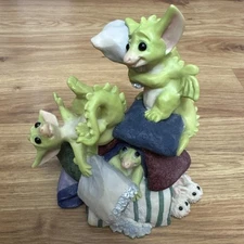 Whimsical World Of Pocket Dragons PILLOW FIGHT LE Musgrave RARE !!!!