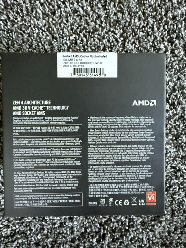 AMD RYZEN 7 7800X3D - Bild 2 von 4