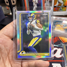 2022 Topps Chrome Matthew Stafford Los Angeles Rams #169 Football Card REFRACTOR