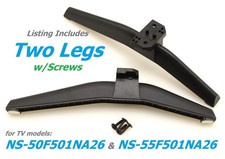 Insignia NS-50F501NA26, NS-55F501NA26 TV Stand Legs w/ Screws P34T4033 USED