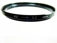 49mm-52mm Step-up Adapter Ring Tiffen Japan New Worn box 6.95