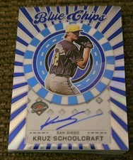 2025 Panini Prospect Edition - bluechip Signatures Kruz Schoolcraft #BCS-KS (AU,