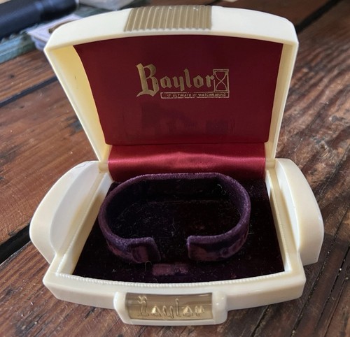 Vintage Baylor Armbanduhr Uhr Vitrine Box - Bild 1 von 10