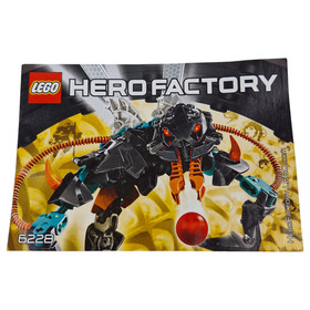 Lego Hero Factory THORNRAXX 6228 100% Complete Foil Pack Manual Ret 2012 6-12 yr