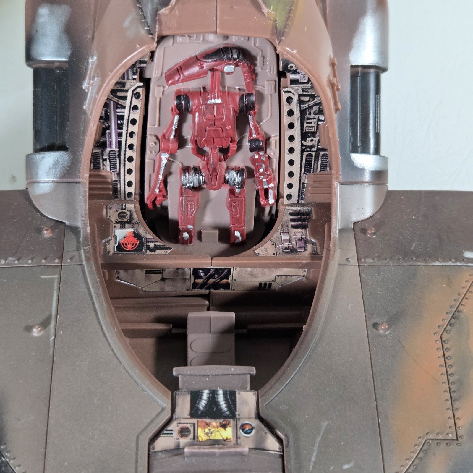 Star Wars Clone Trade Federation Droid Armored Assault Tank AAT 2002 Incomplete 