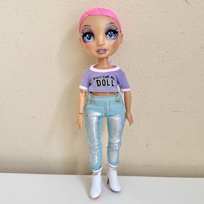 Rainbow High Fashion Studio Avery Styles Doll Pink Molded Hair Ball Jointed Boot