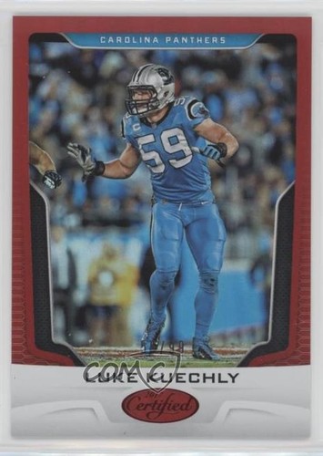 2017 Certified Mirror Red /99 Luke Kuechly #88