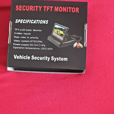 12 Zoll Portable HDMI Monitor HDMI/VGA/BNC/AV Security CCTV Bildschirm Display
