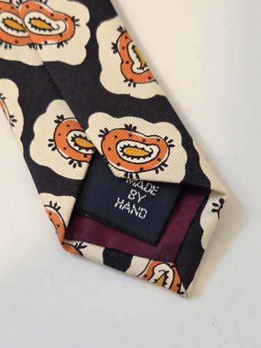 Polo by Ralph Lauren Vintage Silk Mens Tie Handmade USA (57" Long, 3.75" Wide) - Picture 7 of 8