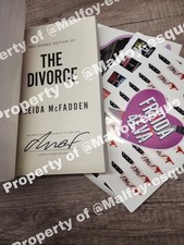 Product Image: Freida McFadden The Divorce Limited Signed Edition Hardcover Thriller Novel