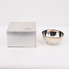 Lunt HF-109 Henry Ford Museum Silver-Plated Serving Bowl 6" Mid-Century