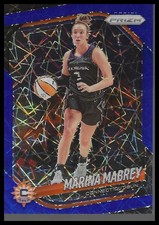 2025 Panini Prizm WNBA #18 Marina Mabrey Blue Velocity Prizms