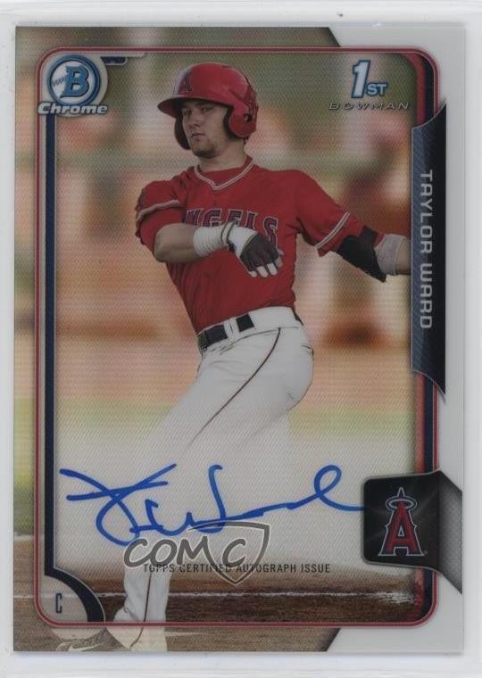 2015 Bowman Draft Chrome Draft Pick Auto Refractor Taylor Ward #BCA-TW Auto 2a9