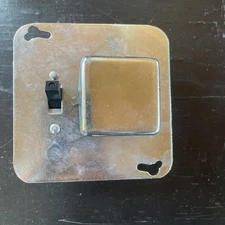 Fusetron Box Cover Unit Type SSY for 4" Square Box, NEW 