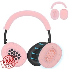 Adhiper XM6 Earpad Headband Cover for Sony WH-1000XM6 Silicone Pink