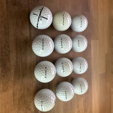 12 White Bridgestone Tour B XS/ Tour B X Golf Balls AAA