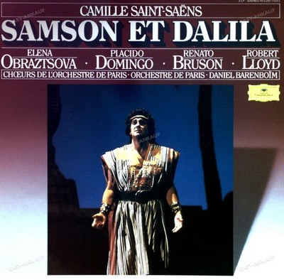Camille Saint-Saëns - Elena Obraztsova. P. Domingo - Samson Et Dalila 3LP '*