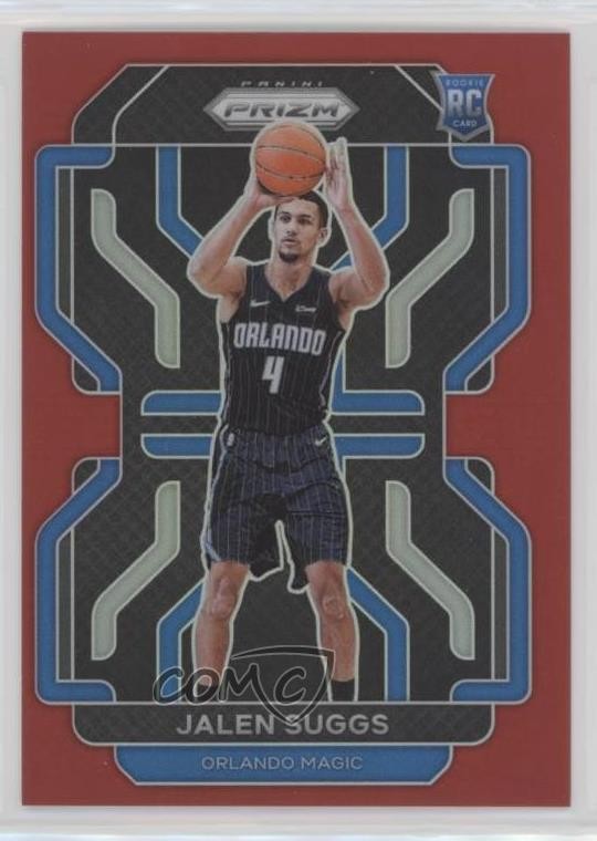 2021-22 Panini Prizm Red Prizm 108/299 Jalen Suggs #314 0m89