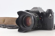 MINT Canon AE-1 Program Black Film Camera New FD NFD 50mm f1.4 Lens From JAPAN