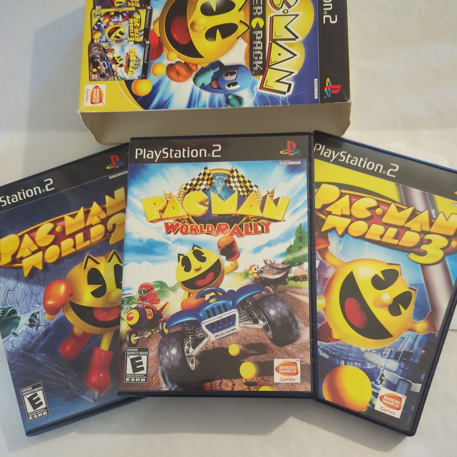Pac-Man Power Pack (Sony PlayStation 2, 2008) CIB