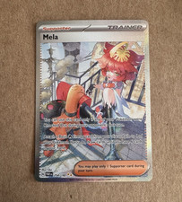 The Pokémon Company Pokémon TCG Mela 254/182 SV04 Paradox Rift Full Art Holo on eBay