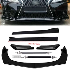 Front Bumper Lip Spoiler Splitter Car Body Rear For LEXUS
