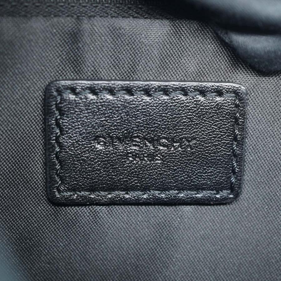 Givenchy Large Black Leather Pouch Monkey Motif V… - image 7