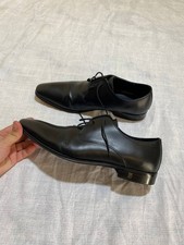 Versace Collection Black Size 43 Leather Dress Shoes
