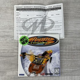Hydro Thunder Midway (Sega Dreamcast, 1999) Complete CIB Tested W Reg Card