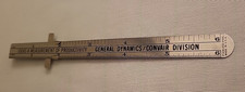 6 Inch Stainless Steel Pocket Ruler Metal Cli...
