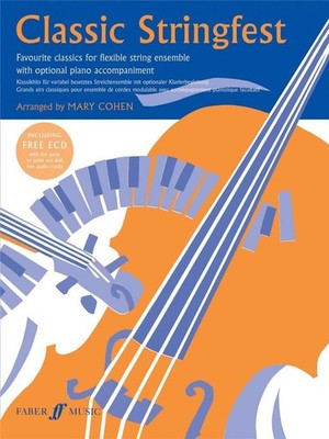 Classic Stringfest (with ECD) Violin, Viola, Cello String Ensemble Book with CD