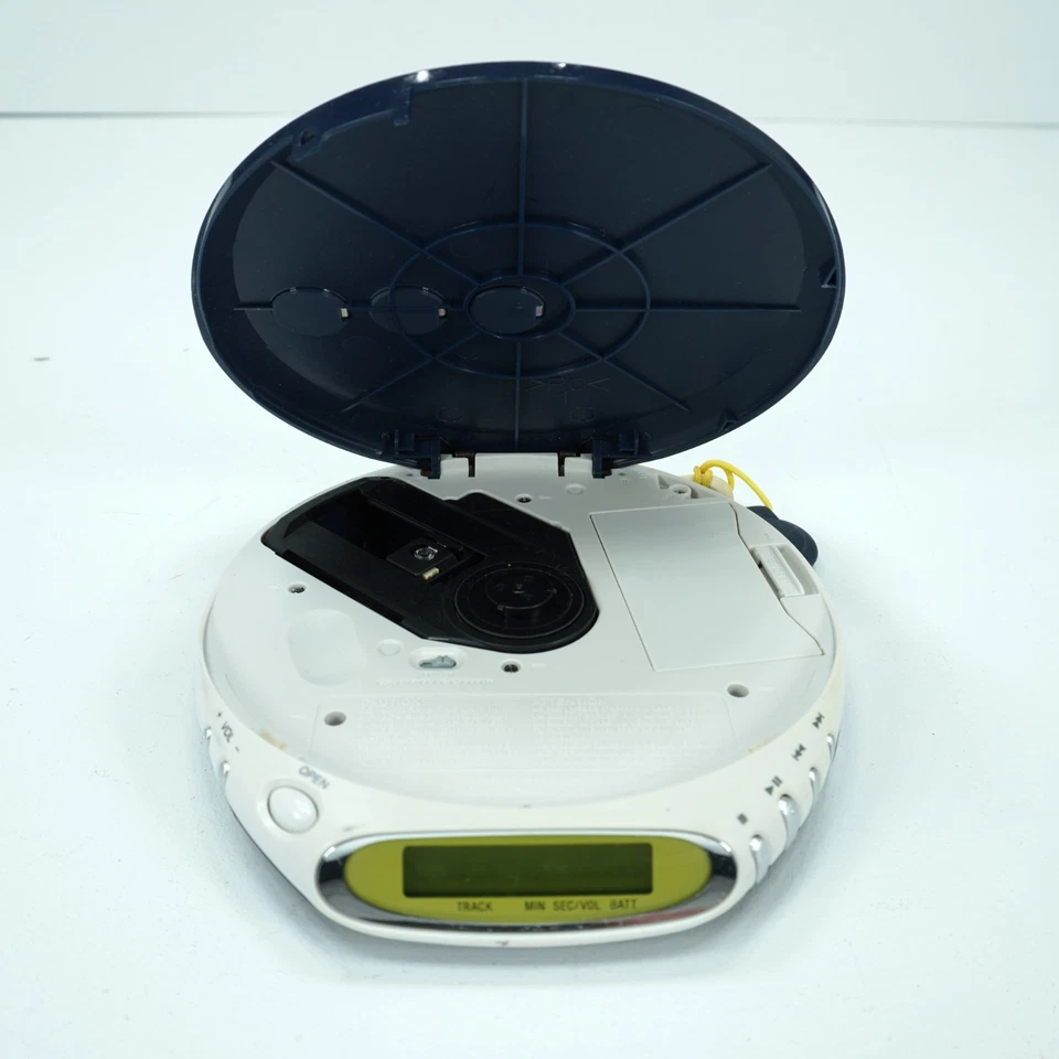 Leitor portátil Sony D-EJ360 azul marinho CD Walkman PSYC G-Protection TESTADO - Imagem 2 de 4