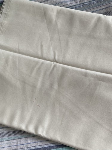 Cotton Fabric Material 1m x 2.5m Cream - Picture 4 of 4