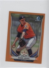 2014 Bowman Chrome Minis Orange Refractor 7/10 Mark Appel #317 4y5