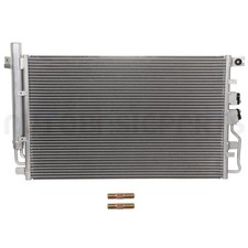For 2010-2015 Chevy Equinox 2010-2016 GMC Terrain Aluminum AC Condenser