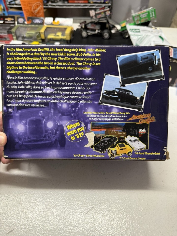 Revell 2000 american graffiti 55 chevy street machine (A21