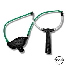 TEK-GR Metal Fishing Catapult Strong Non Twist Elastic Bait Feeder Carp Coarse