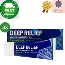 3 X Deep Relief Dual Action GEL Reduces Inflammation (100 gram) ⭐FAST SHIPPING⭐