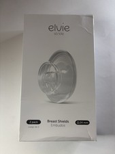 New Elvie Stride 24mm Breast Shields 2-Pack BPA-Free, Easy Clean