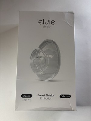 New Elvie Stride 24mm Breast Shields (2-Pack)   BPA-Free, Easy Clean