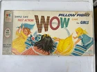 WOW Pillow Fight Game For Girls Board Game Milton Bradley Vintage 1964
