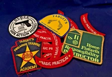 Lot of 18 Firearms related PATCHES...Glock, Target Academy, NRA Safety & More