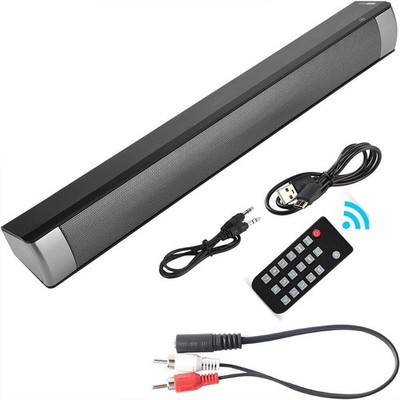 Bluetooth5.0 Soundbar für TV Heimkino Subwoofer Lautsprecher für Handy/Tablet