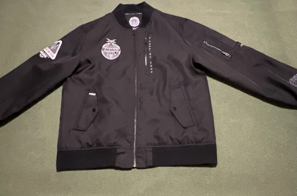 Game Theory Theorist Corp Bomber Jacket-Adult Large Research Team