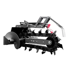 Free Shipping HUAYEE NEW Skid Steer Loader Trencher Attachment Loader Trencher