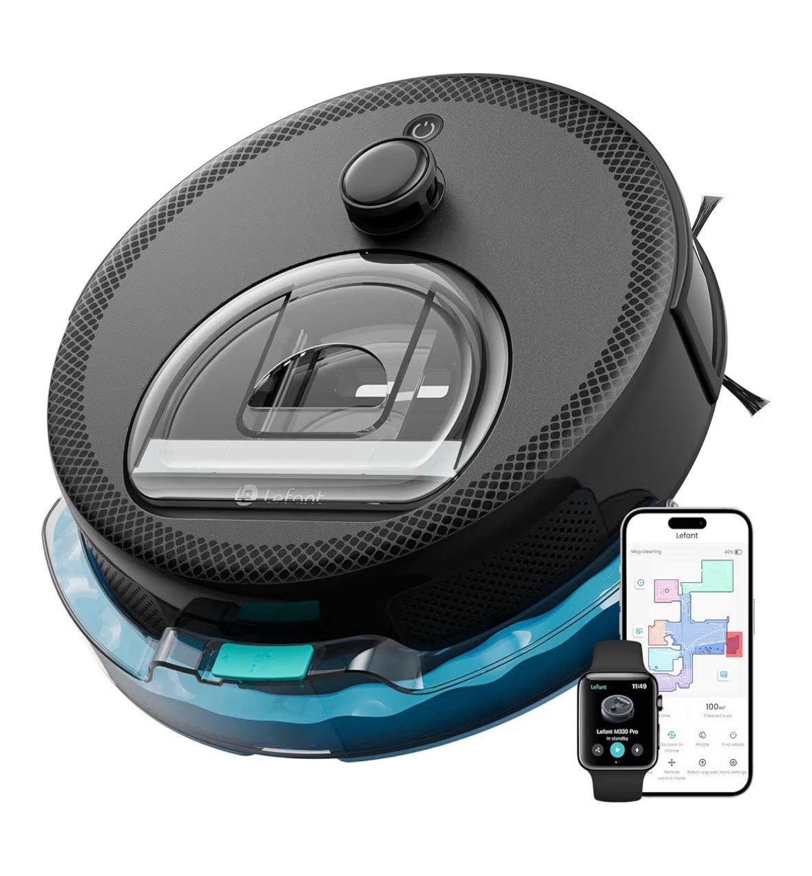 Robot Lefant M330 Pro: Aspira e Lava con Mappatura Multi-Piano