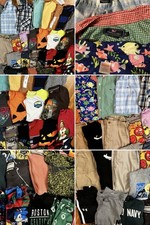 Huge Lot Of Boys Clothes 40Pc Size 7/8, 8 Few 10/12 Colorful Fall Season Holiday
