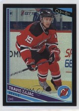 2013-14 O-Pee-Chee Black Rainbow Foil 83/100 Travis Zajac #404 0a1